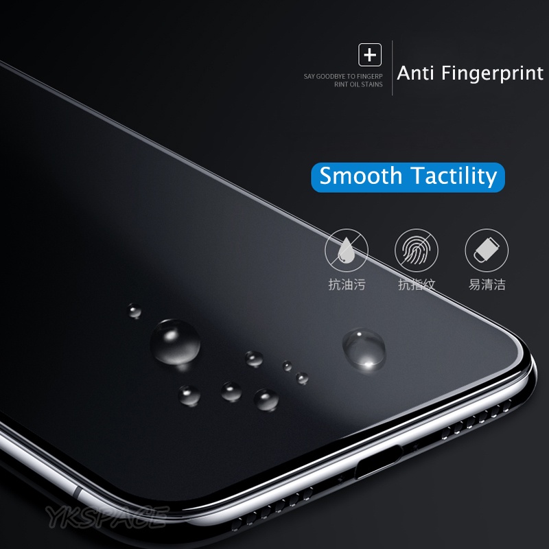 3 Pack compatible for Apple iPhone 11 12 13 Pro Max Full Coverage Black Frame Frosted Screen Glass Protector iPhone X XR XS Max 7 8 6