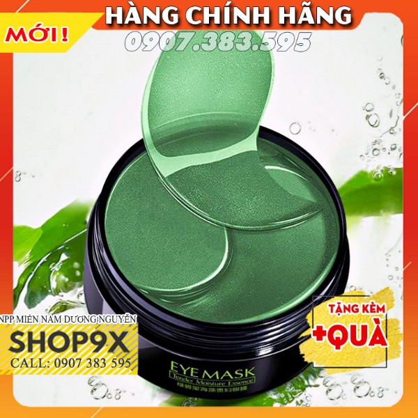 Hộp 60 Miếng Mặt Nạ Mắt Trà Xanh Tảo Biển Giảm Thâm Quầng Bọng Mắt | BigBuy360 - bigbuy360.vn