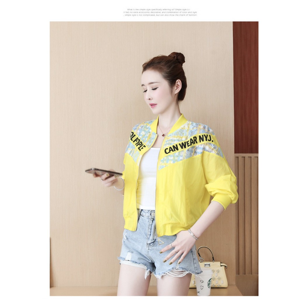 [Rẻ vô địch] Áo Khoác BomBer nữ quảng châu hot 2019 | BigBuy360 - bigbuy360.vn