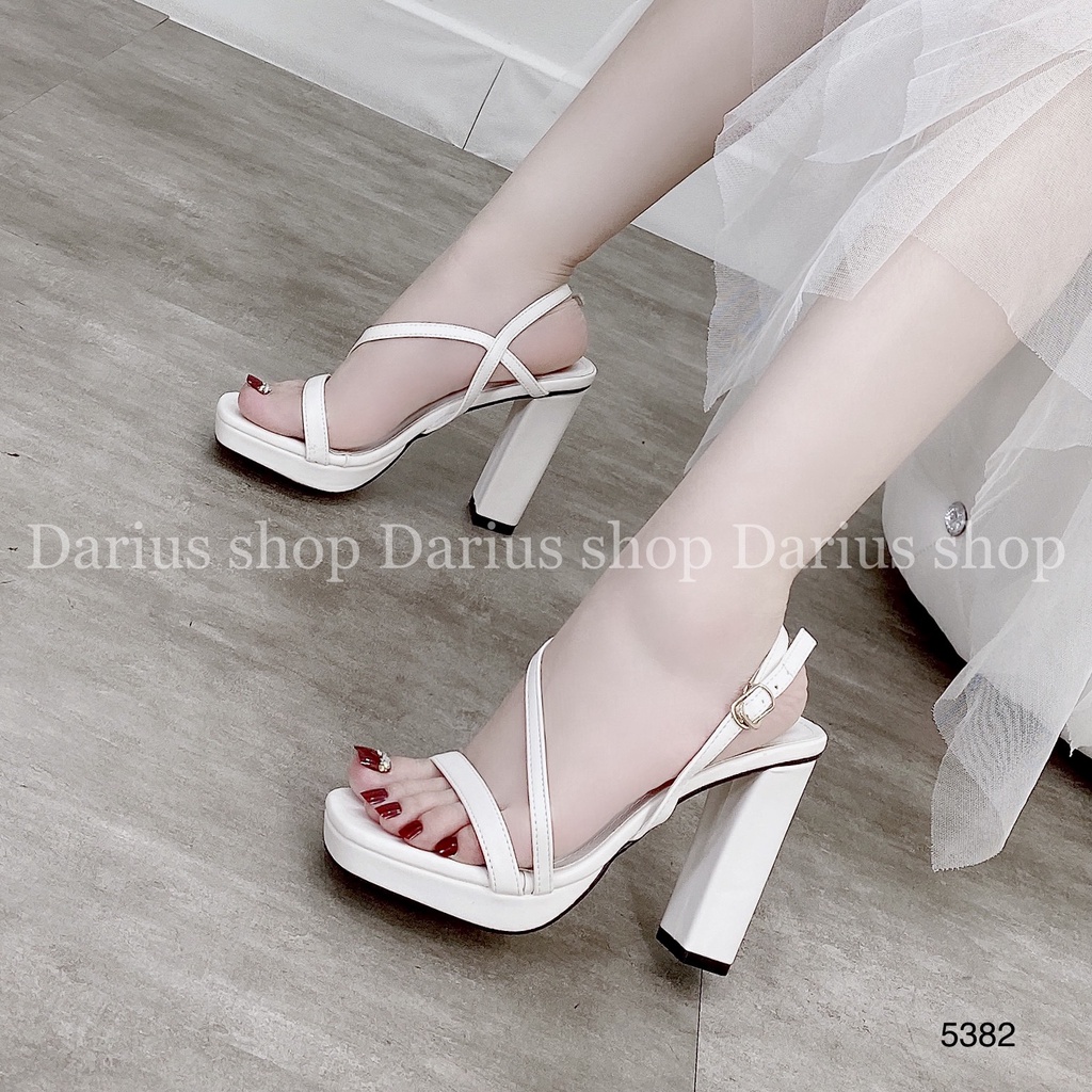 Giày SANDAL gót vuông - 5382