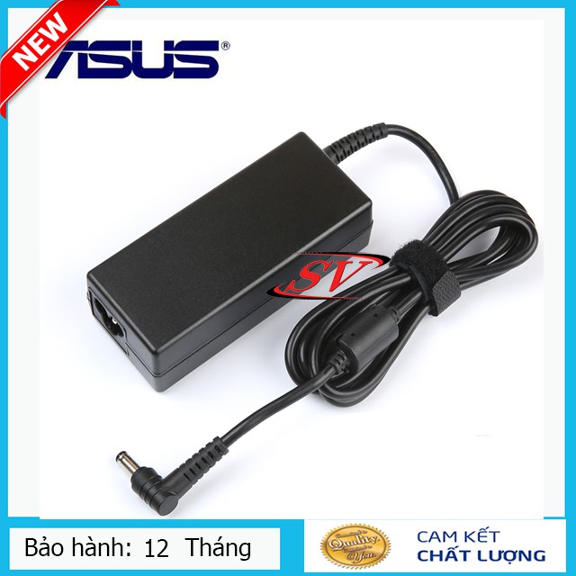 [Sạc Zin] sạc laptop asus 19,5v-3,42a  65w - sạc zin hình chữ nhật