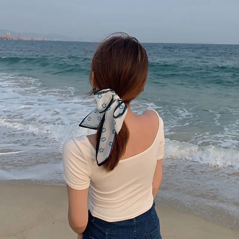 Băng Đô Hoa Mềm Mại Phong Cách Hàn Quốc Cho Nữ