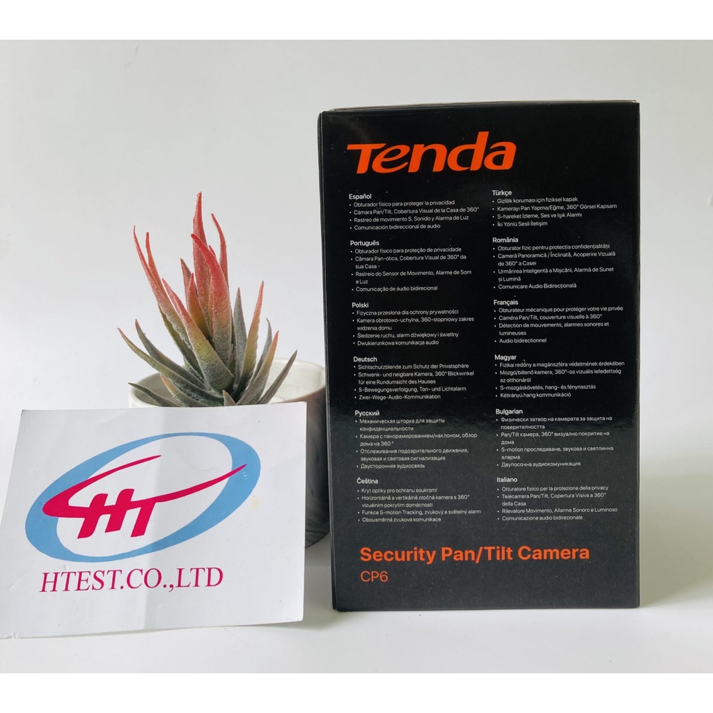 Camera Tenda CP6 - Độ phân giải 2K siêu nét HÀNG CHÍNH HÃNG