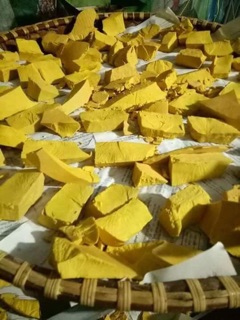 Tinh bột nghệ nhà làm