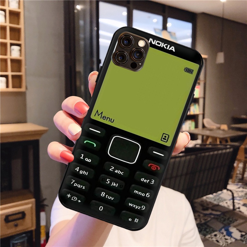 Ốp Điện Thoại Mềm In Hình Nokia D Cho iPhone 5 5s SE 2016 6 6s 6Plus 6sPlus 7 8 7Plus 8Plus X XS XR XS Max