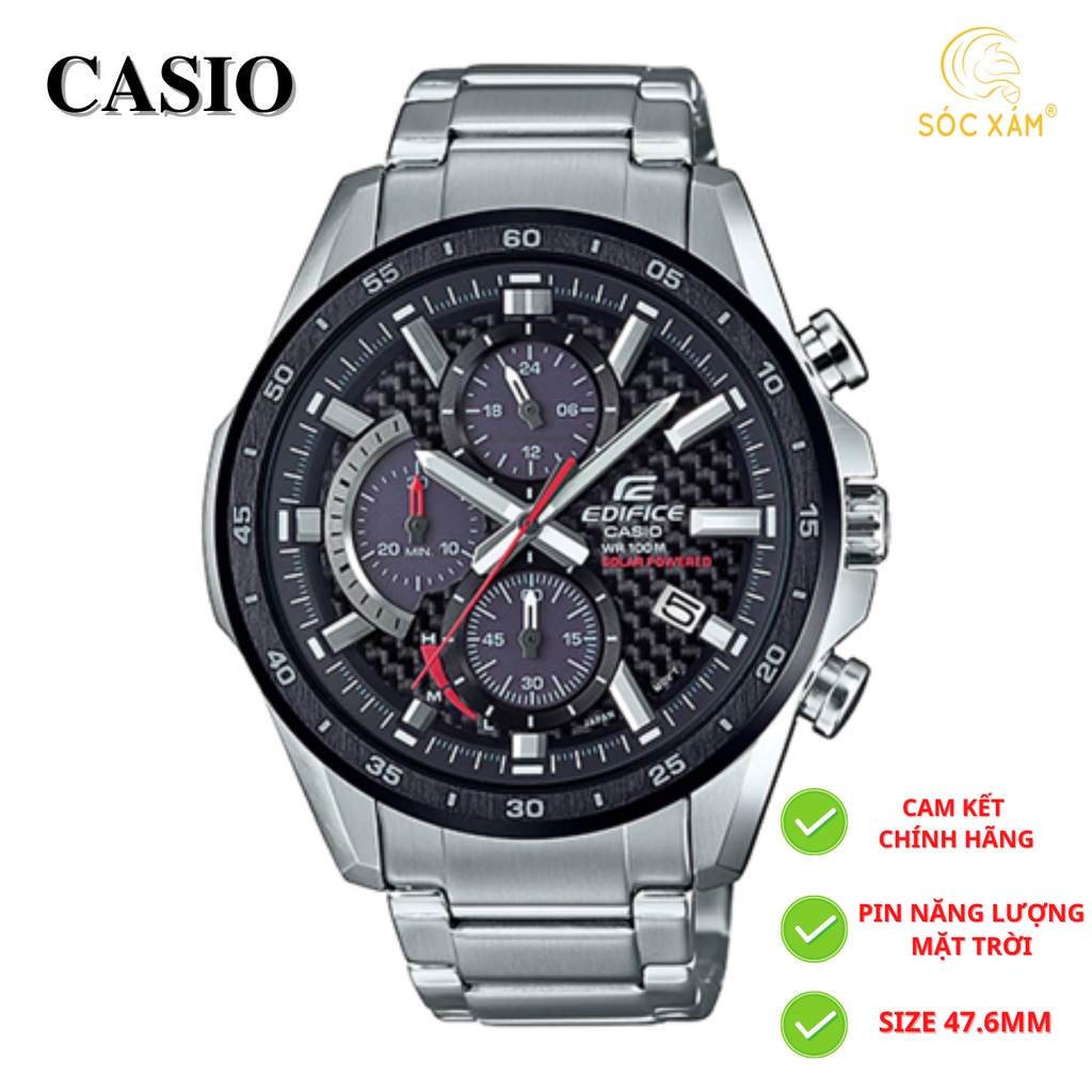 Đồng hồ nam thời trang❤️ Đồng hồ đeo tay thể thao nam Casio Edifice EQS-900DB chính hãng rẻ