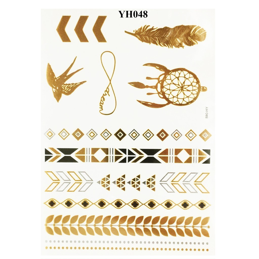 Xăm ánh kim  - Flash Tattoo