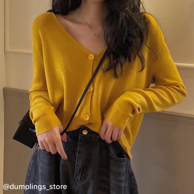 Cardigan len tăm 9 màu