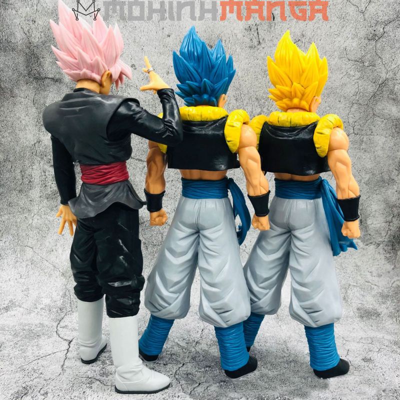 [Rẻ vô địch] Mô hình Black Goku Rose Gogeta SSJ Blue cao 30cm truyện Dragon Ball Bảy Viên Ngọc Rồng Son Goku siêu xayda