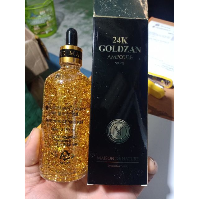 serum dưỡng da 24k goldzan ( chuẩn, mầu đậm)