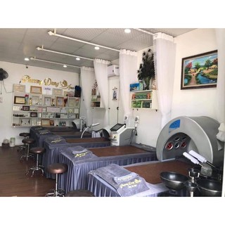 Ga giường spa, nối mi, giường gội chất thun dày dặn