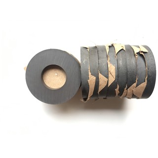 Nam châm Ferrite 70 lỗ 32 dầy 15 mm, nam châm đen, nam châm loa (CAM KẾT HÀI LÒNG)