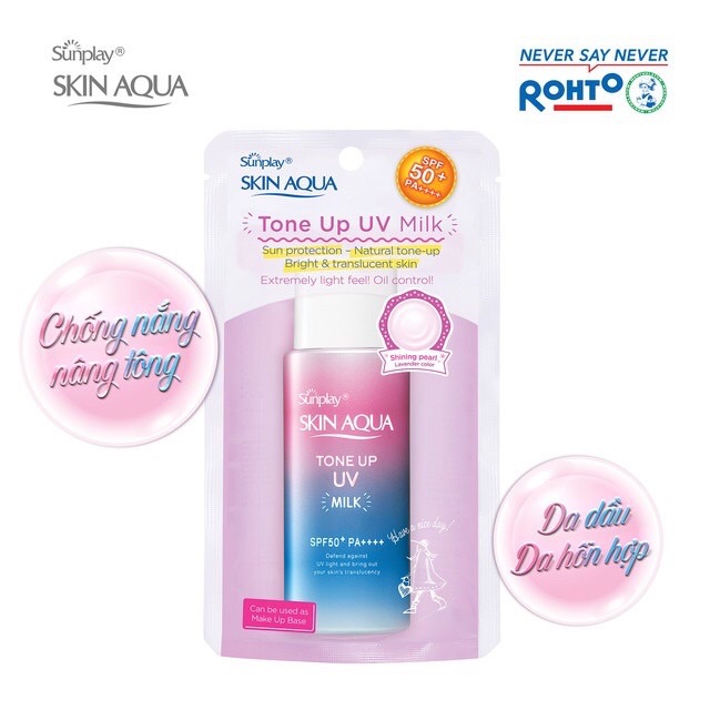 Sữa Chống Nắng Hiệu Chỉnh Sắc Da Sunplay Skin Aqua Tone Up SPF50+ PA++++ (50g)