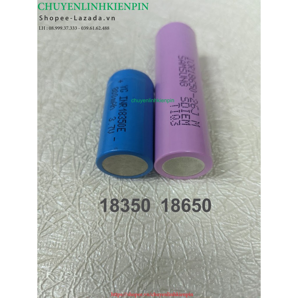 Cell pin 18350 YG INR18350E 800mah-10C ( BL64_157 )