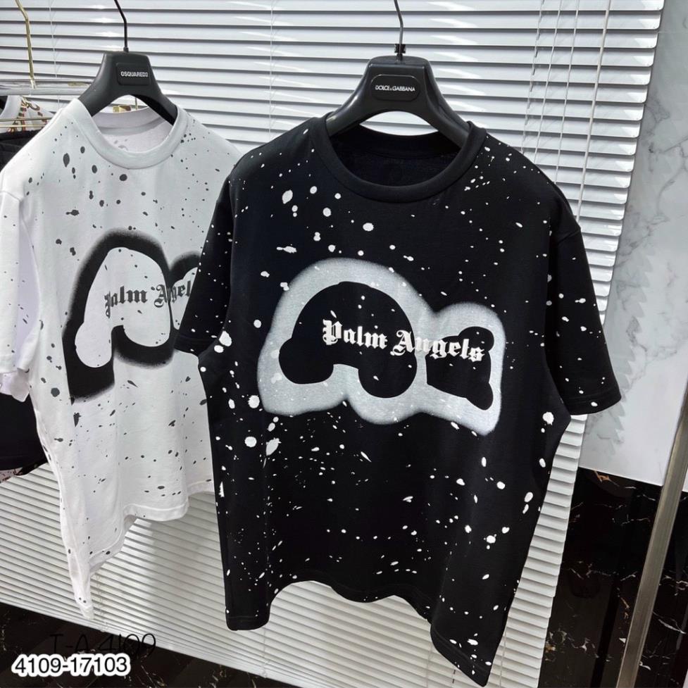 [Sẵn Hàng] Áo phông Nam Nữ Palm Angels gấu mới nhất - Áo phông Unisex Gấu Hoạ Tiết Siêu Hot