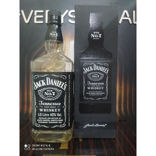 vỏ chai rượu ngoại JACK DANIEL