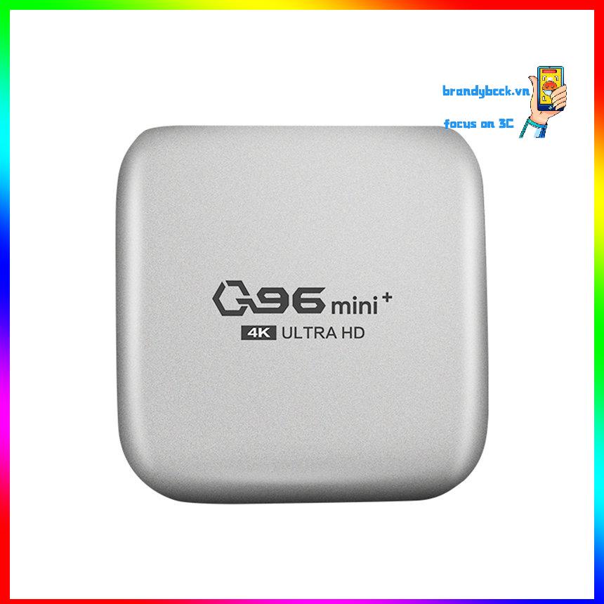Hộp thiết bị giải mã tín hiệu truyền hình 4K HD nối cáp mạng Android 12.0 cho Q96 S905