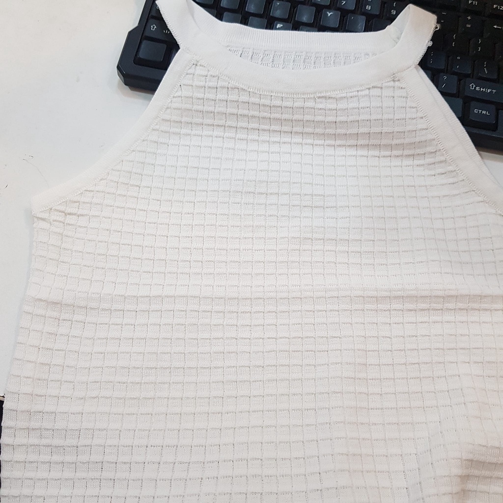 Áo yếm basic thun gân form dài DA525