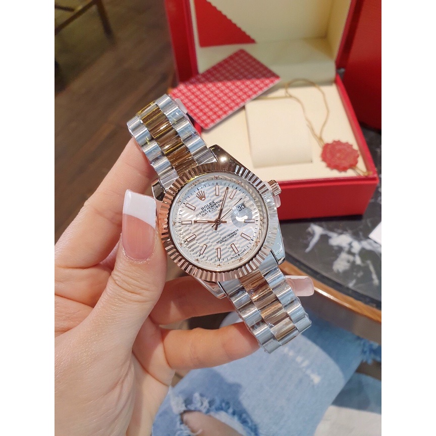 Đồng Hồ Nam RL mặt trơn viền trơn - dây đúc đặc - không bay màu | BigBuy360 - bigbuy360.vn