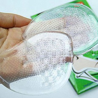 Combo 20 lót giày silicon êm chân xanh