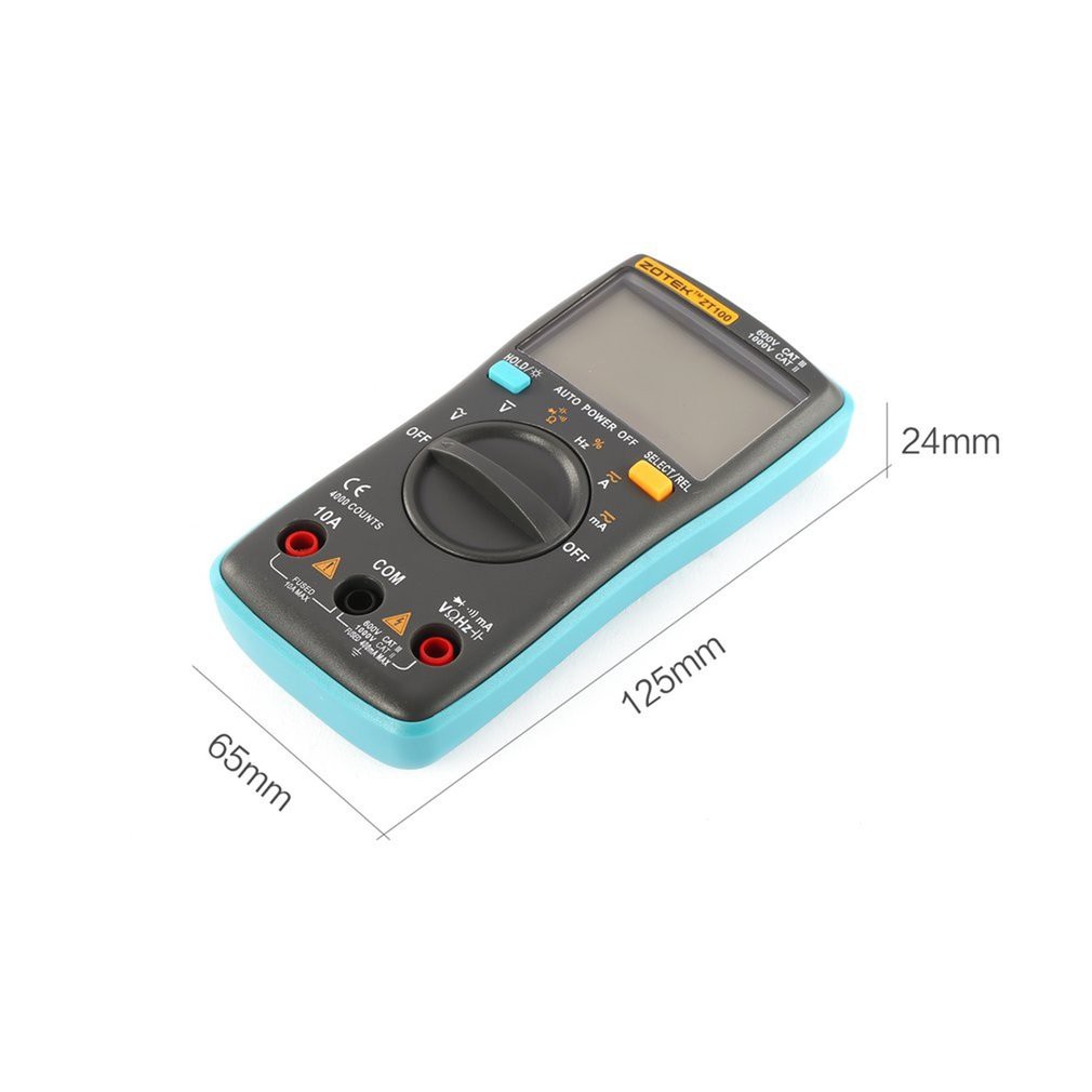 ZOTEK ZT100 Vôn kế điện tử máy tính AC / DC