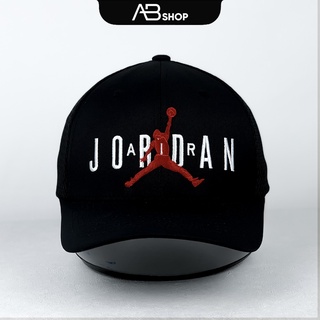 Mũ lưỡi trai jorden logo đen bít đuôi
