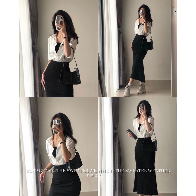[New]ÁO SƠMI THÔ NẾN COLOR BLOCK DÀI TAY HOTTREND