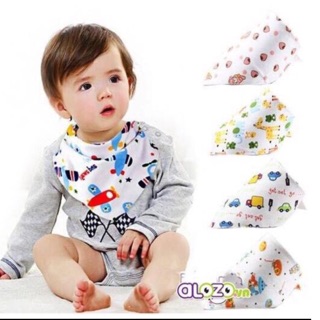 Sét 10 yếm cottong tam giác