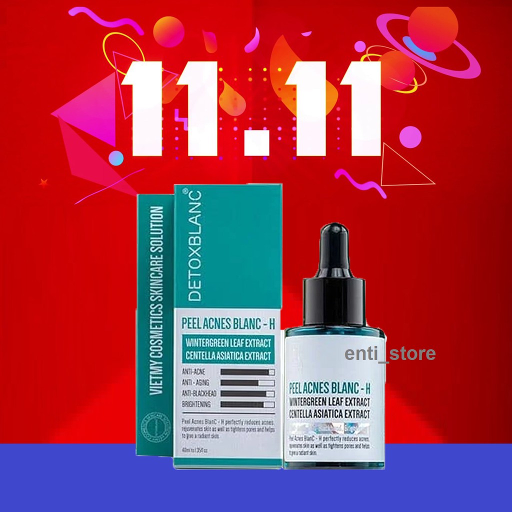 Serum Detox Blanc loại bỏ mụn thâm dưỡng trắng Peel detox blanc🔥🔥🔥 | BigBuy360 - bigbuy360.vn