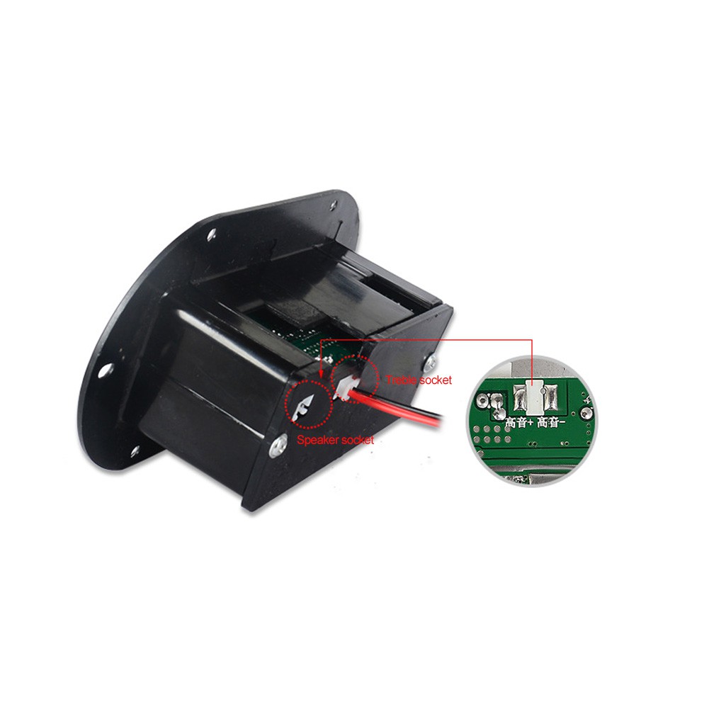 Bảng mạch khuếch đại công suất loa Bluetooth USB FM 30W 8 Inch cho xe hơi