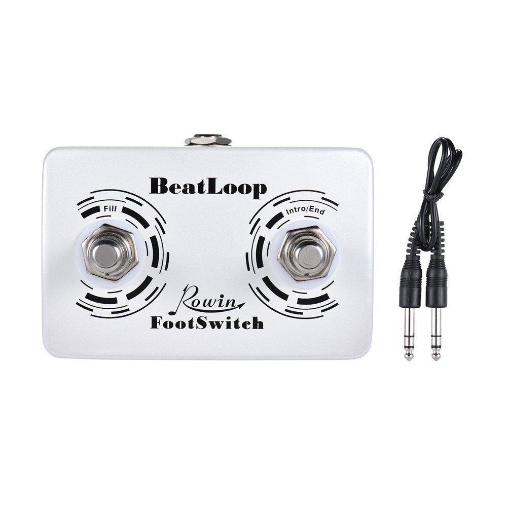 Công Tắc Pedal Phơ Đàn Guitar / Tạo Hiệu Ứng Bàn Đạp Ngoài Rowin Dual Momentary Cho Máy Trống Và Hiệu Ứng Âm Thanh Nổ