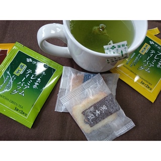 Trà xanh matcha, trà gạo lức hộp 50 gói