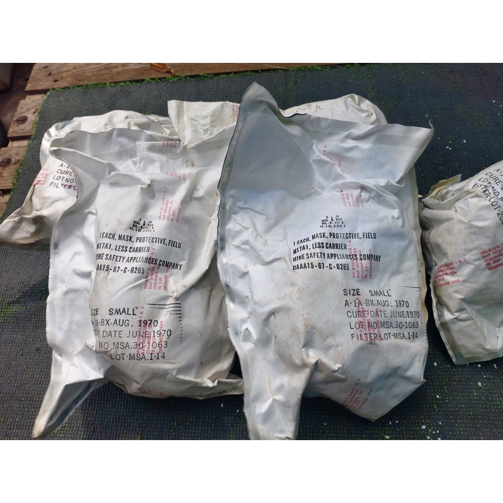 Mặt nạ M17A1,Mặt nạ phòng độc của Mỹ xưa,Mặt nạ US