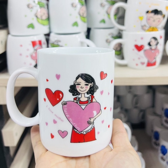 Cốc Sứ Ly Sứ Dễ Thương Cốc Gia Đình Gốm Sứ Cao Cấp Bát Tràng Nhận In Logo In Ảnh, Viết Tên Theo Yêu Cầu