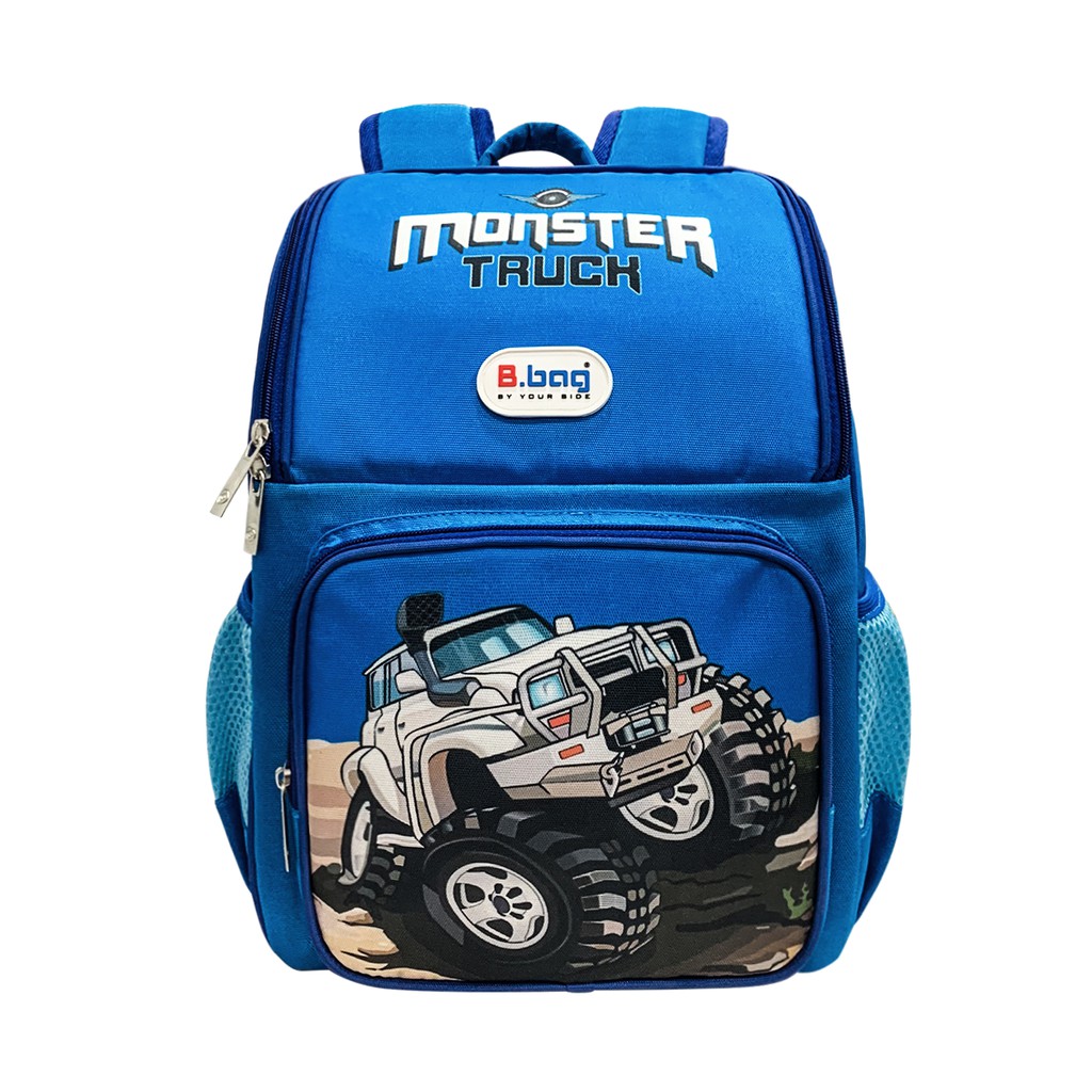 Balo Chống Gù Adventure Box-Monster Truck B-12-112 Xanh đậm