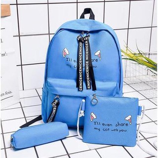 Balo nữ đi học ohazo! mới hót 2021 - balo thời trang nữ siêu cute, tặng ngay túi + hộp đựng bút cực cool - bl135