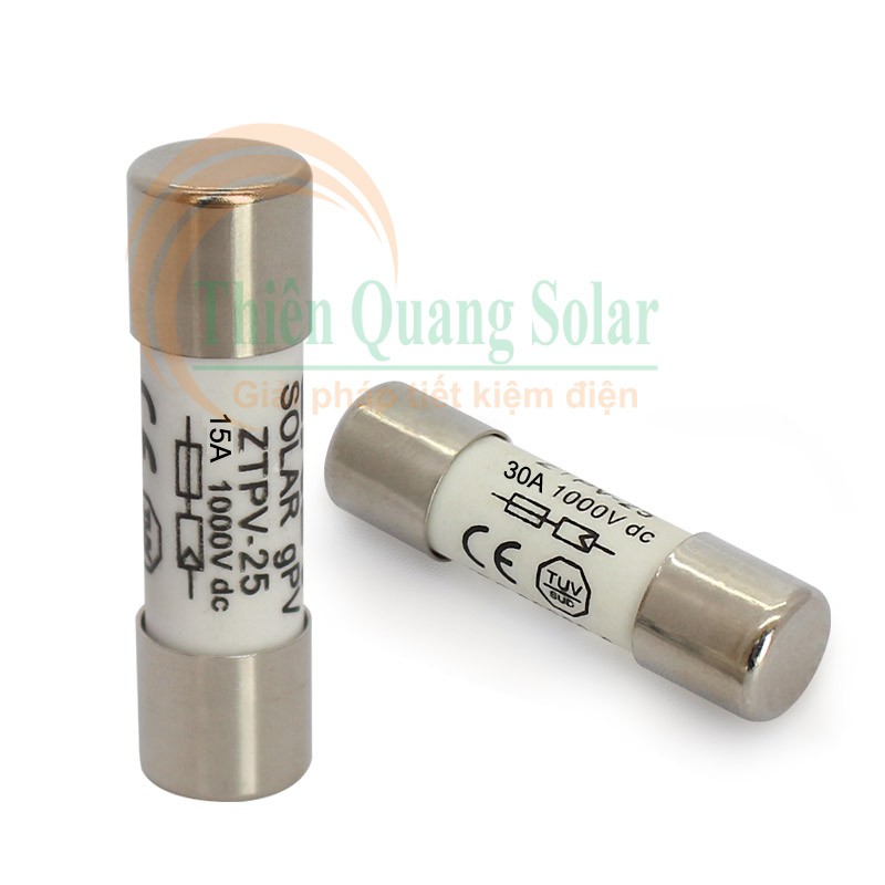 Ruột Cầu chì 1000V DC 5A,10A,12A,15A, 20A 30A LEADER