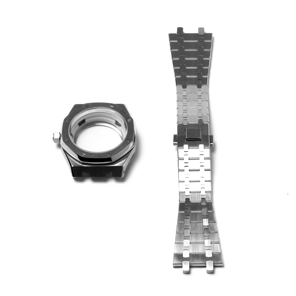Dây Đeo Inox 41mm Cho Đồng Hồ Thông Minh nh35 / nh36 / 4r36