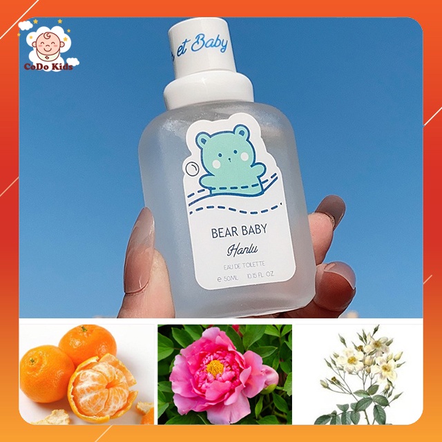 Nước Hoa HanLu Mẫu Mới Nhất, Xịt Thơm Body HanLu Bear BaBy Hương Nhẹ Nhàng Quyến Rũ