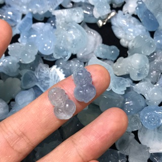 Tỳ hưu aquamarine nhỏ xinh