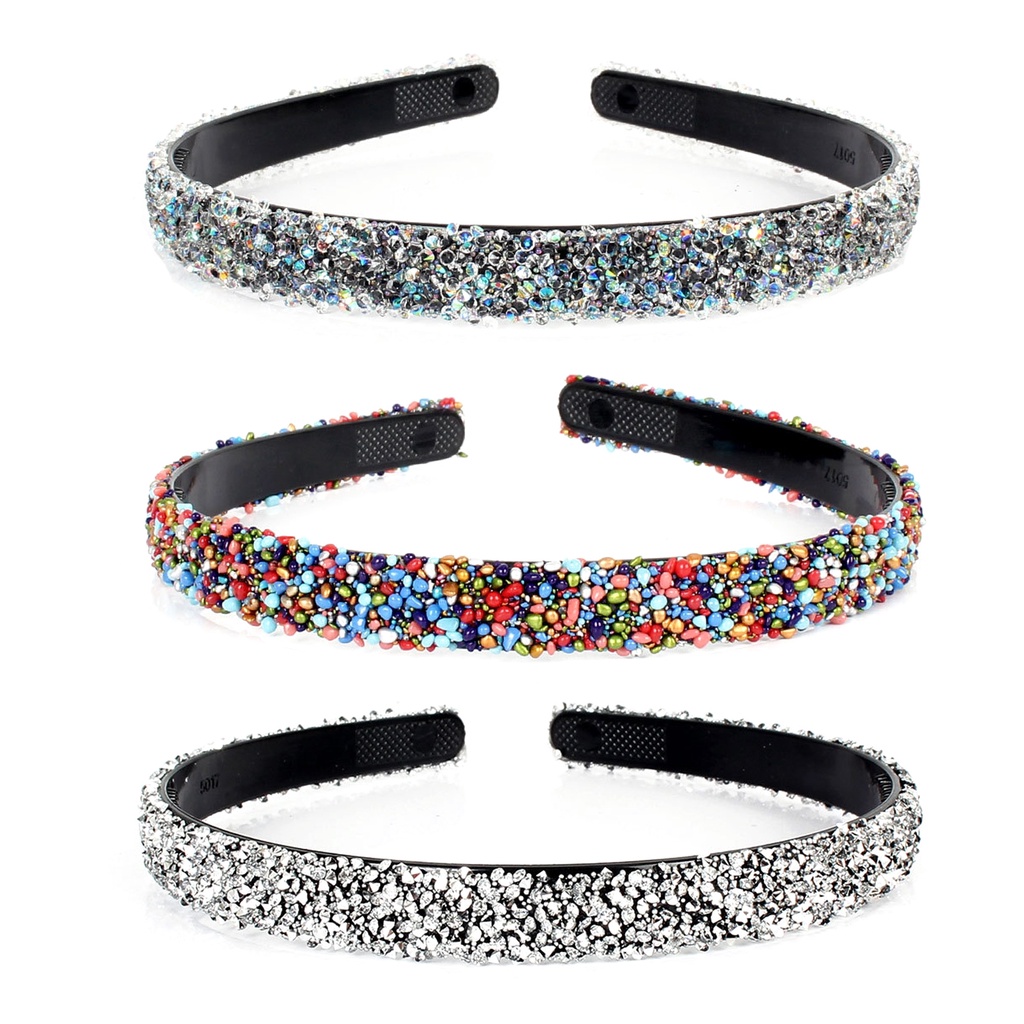 Băng Đô Cài Tóc Đính Đá Lấp Lánh Thời Trang