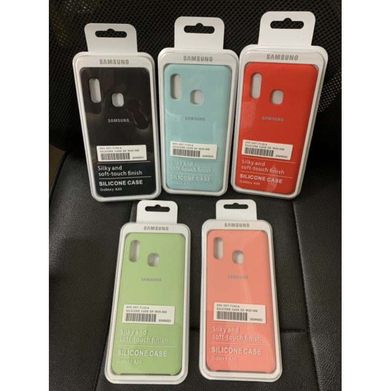 Ốp lưng chống bám bẩn Silicon Cover Galaxy A20/A30/A70