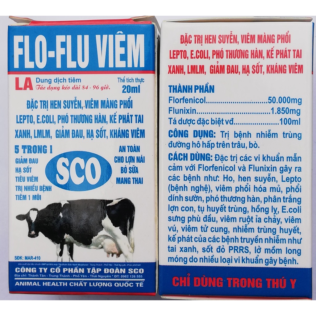10 lọ FLO-FLU 20ml