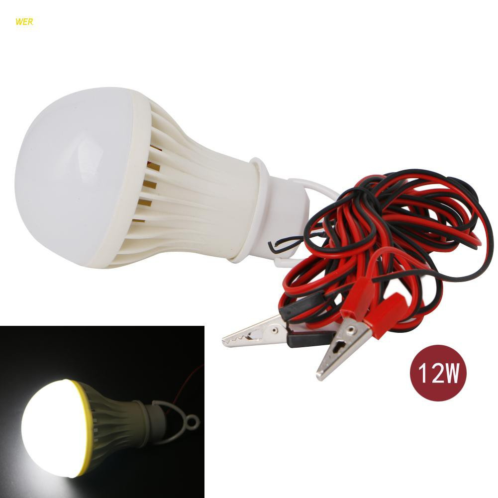 Đèn Led Câu Cá 1x3w 5w 7w 9w 12w Có Kẹp Cá Sấu 1.2m / 3m Dc 12v