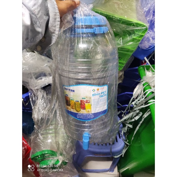 Bình nhựa tròn có vòi Duy Tân ( 10 lít, 15 lít, 20 lít)