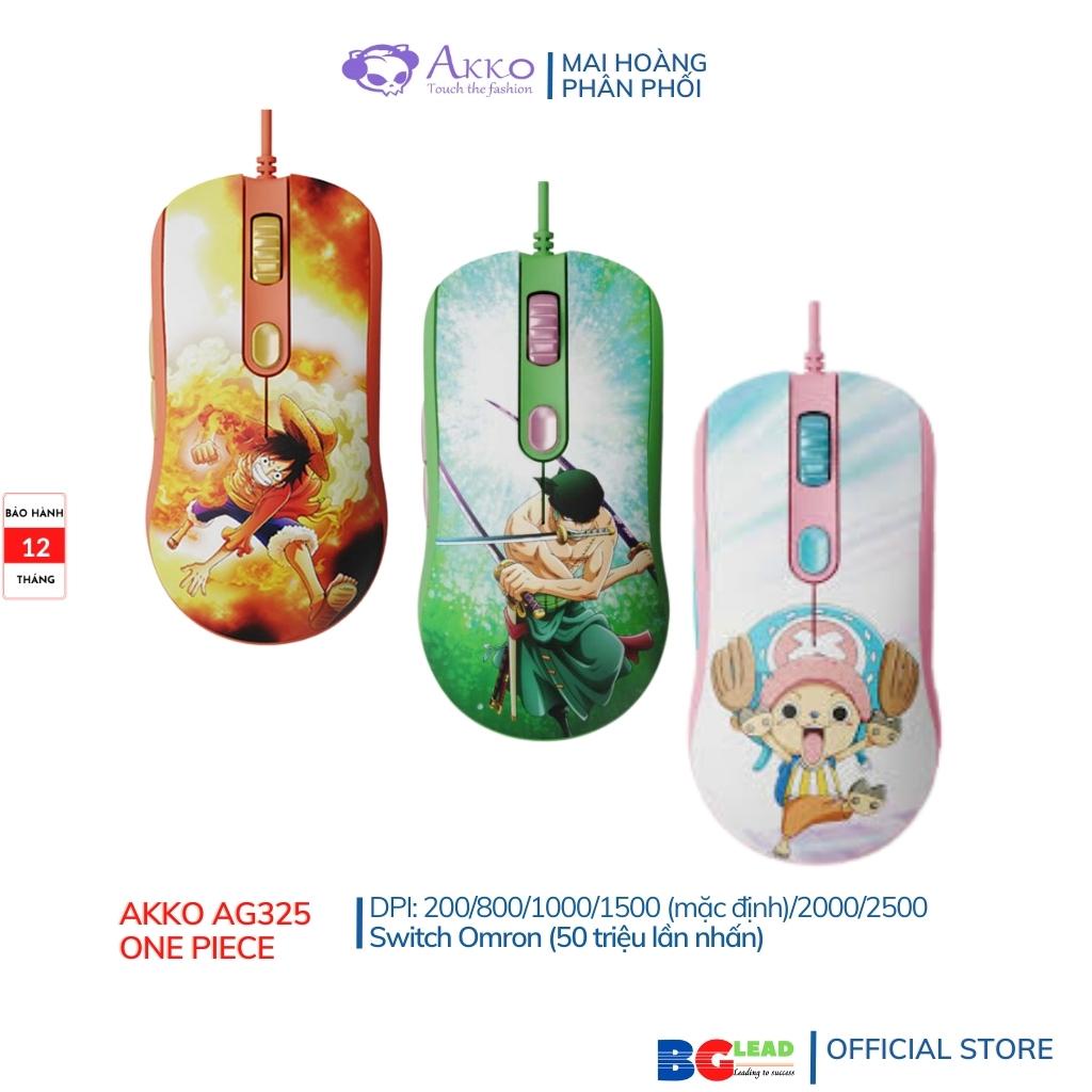 Chuột chơi game Akko AG325 One Piece