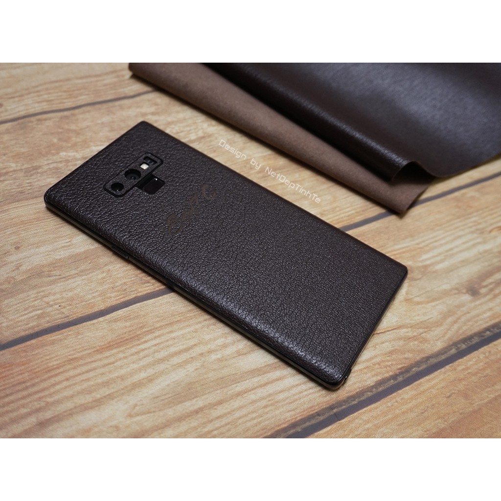 Miếng dán da điện thoại Samsung Note9 - D09