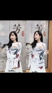 Set áo váy D&G