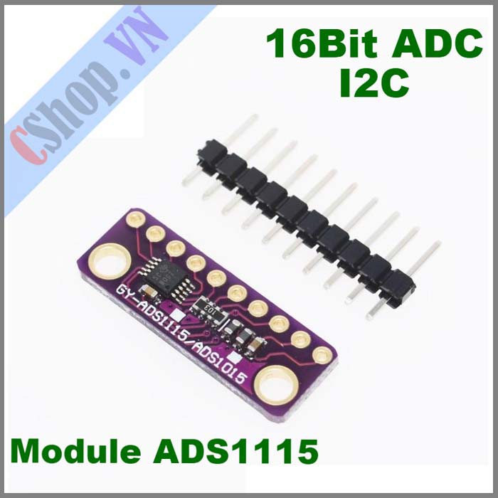 Mạch Chuyển Đổi 16 Bit – module ADS1115 16Bit ADC 4 Kênh