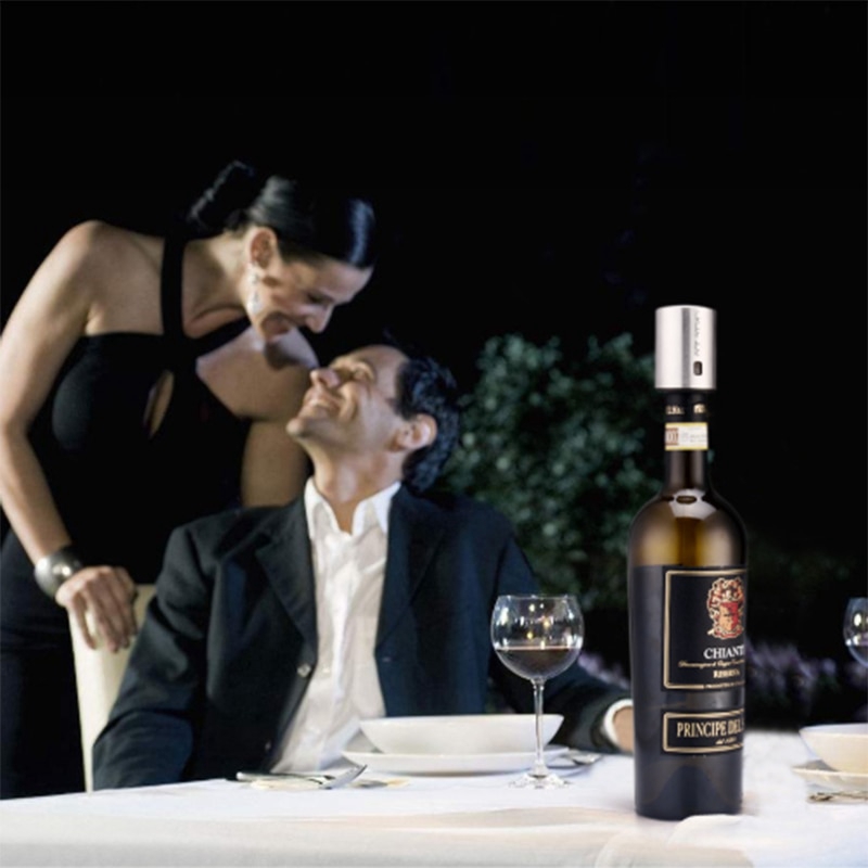 Nút Chặn Chai Rượu Vang Thông Minh Bằng Thép Không Gỉ Xiaomi Mijia